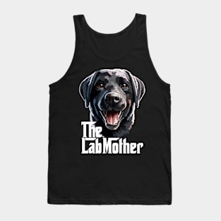 The Lab Mother Black Retriever Tank Top